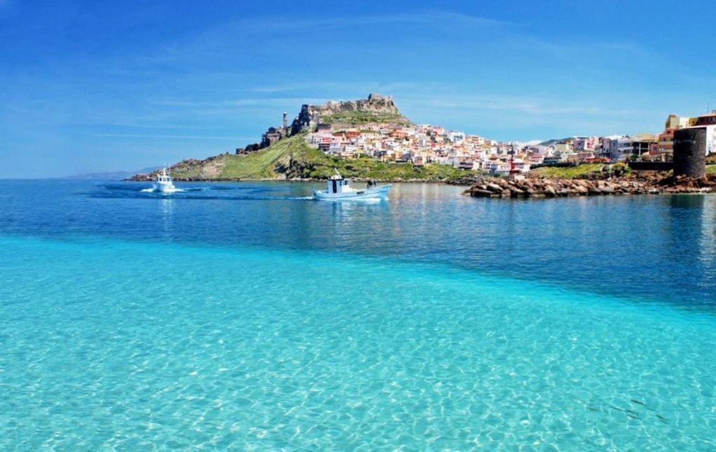 Romantic Loft With Jacuzzi In The Castle Castelsardo Exterior foto